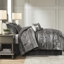 Ensemble de literie 7 pièces - très grand luxe gris-118651976-118651978