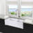 Hyannis 35.5'' L Double Bowl Fireclay Kitchen Sink