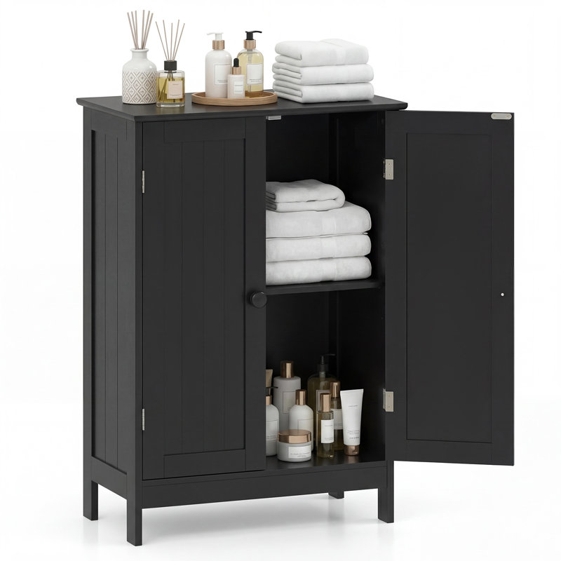 Bathroom Cabinet, Black