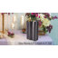 Vase en acier inoxydable Serene Spaces Living Ripple-1448898063