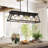 Deizel 5-Light Metal Linear Pendant-68211088
