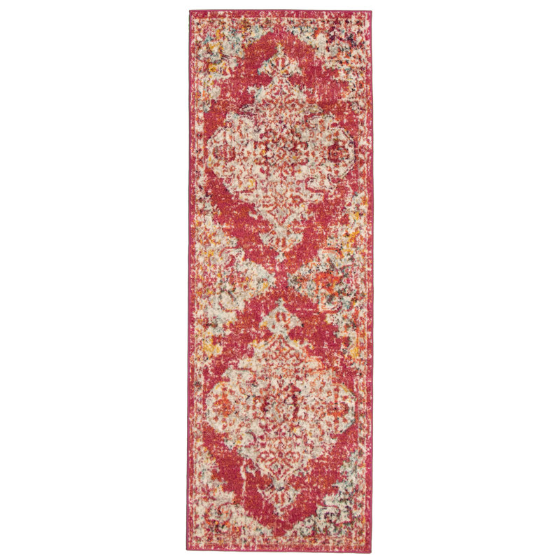 Oriental Indoor Rug, Runner 2'7" x 10'