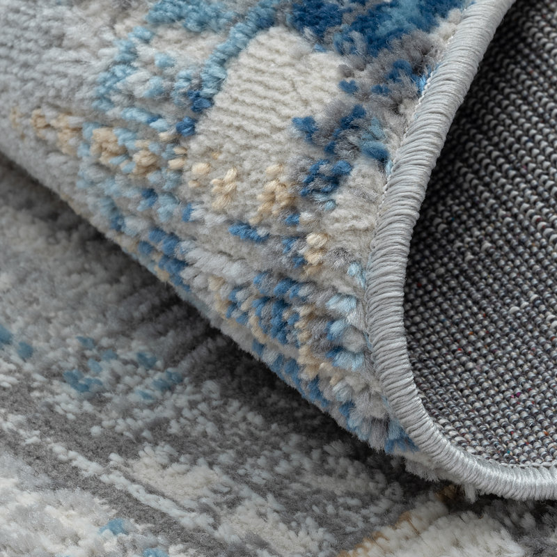 Saskia Beige Rug, Round 120cm