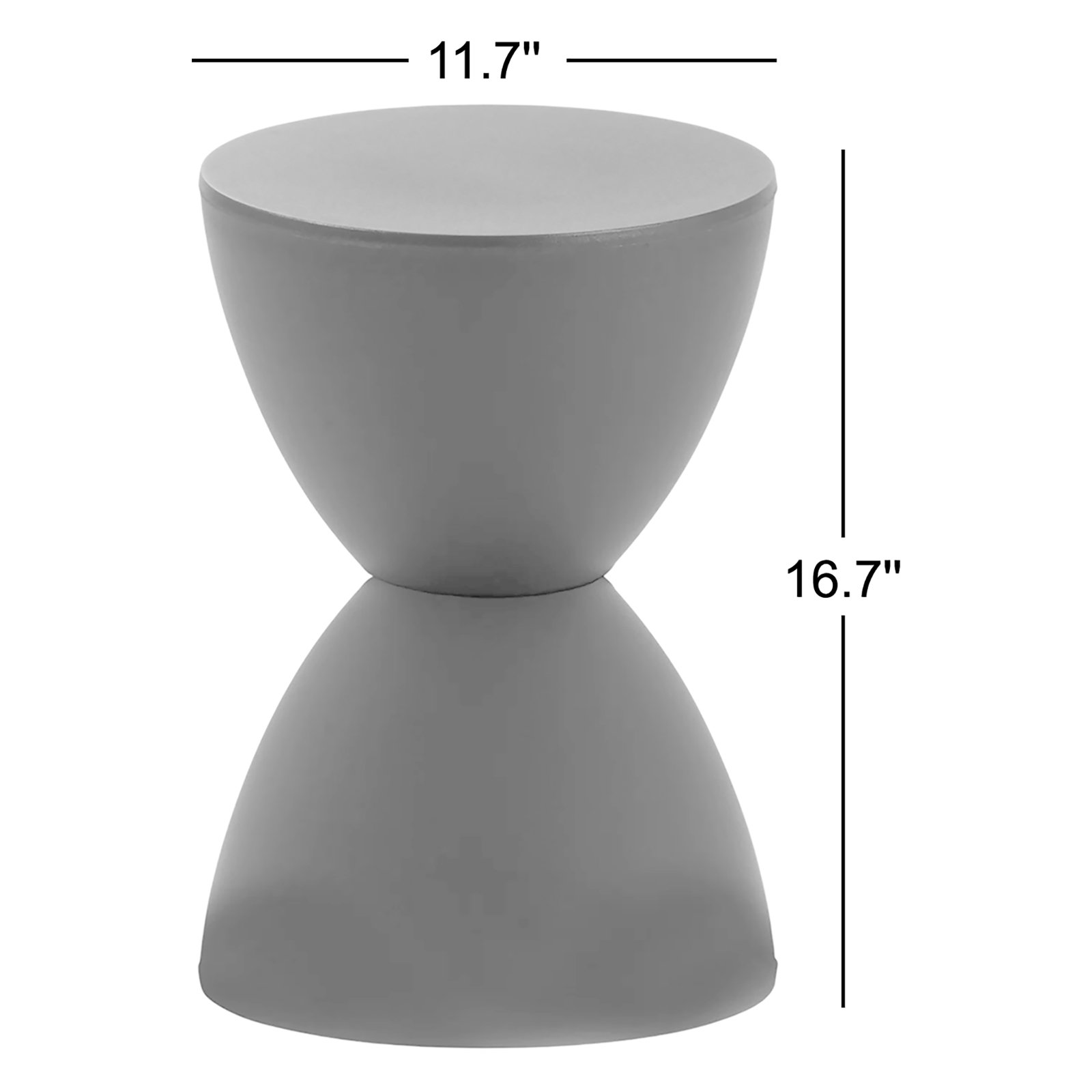 Burgess Accent Stool, Black