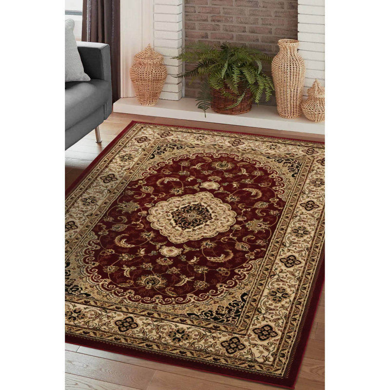Oriental Area Rug, Rectangle 80 x 150 cm