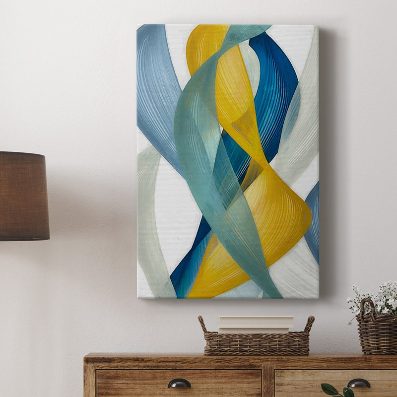 " Horizontal Bands I ", 18" H x 12" W x 1" D