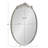 Damiere Metal Oval Mirror-564123499