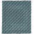 Bleu sarcelle / rayures noires