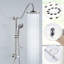 Ensemble de douche mural avec porte-savon et porte-savon en laiton-127377162