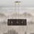 Acordia 3 Light Antique Brass Medium Linear Chandelier-620837178-620837181