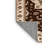 Machine Washable Tabriz Brown Area Rug-2132174512