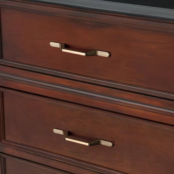 3" Center Bar Pull Multipack, Champagne Bronze