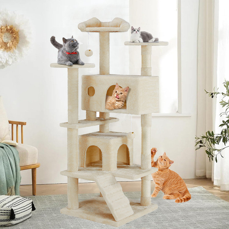 Arbre à chat Reinaldo, Beige