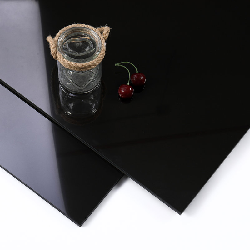 Nano Absolute Black 24" x 48" Polished Porcelain Floor and Wall Tile