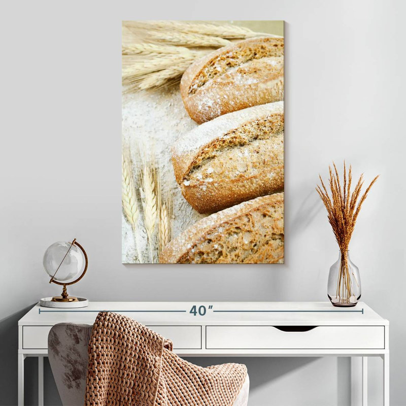 Yarlin Three Wheat Loaves, 30" H x 20" W