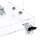 3-Tier Acrylic Utility Rolling Cart