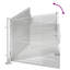 Barrière argentée en acier inoxydable-115354657