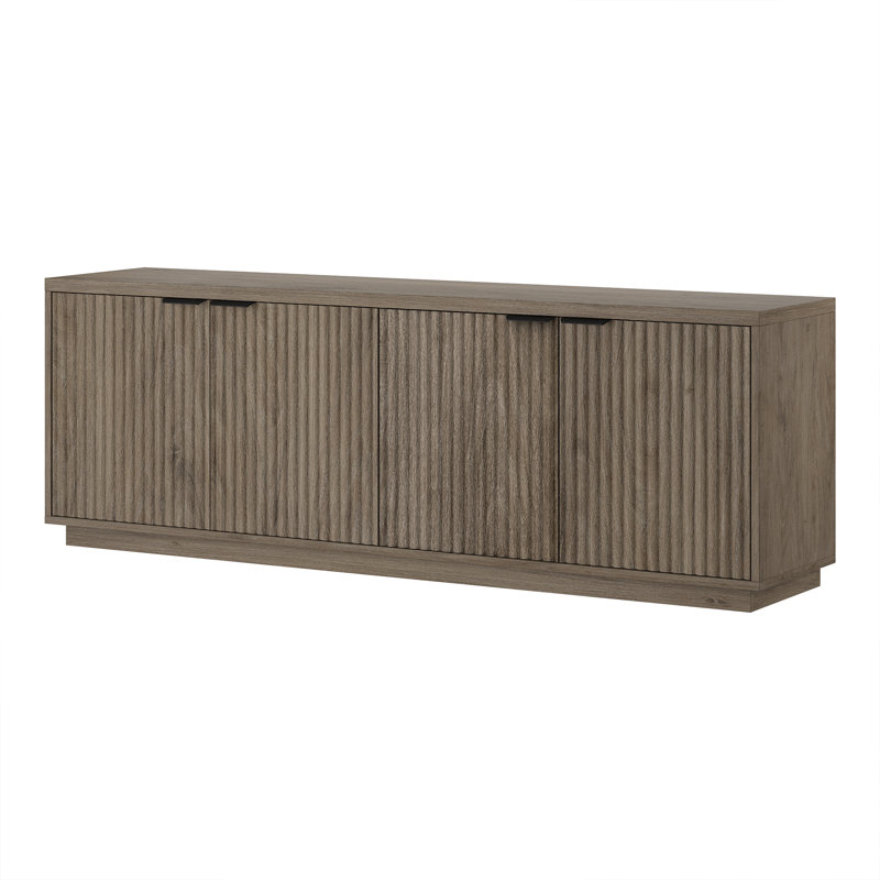 Cloran TV Stand for TVs up to 78", Grey