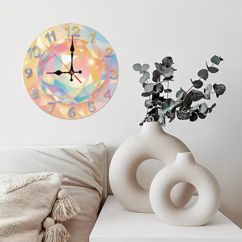 Chiffres sur horloge
