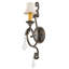Josephine Iron Candle Wall Light