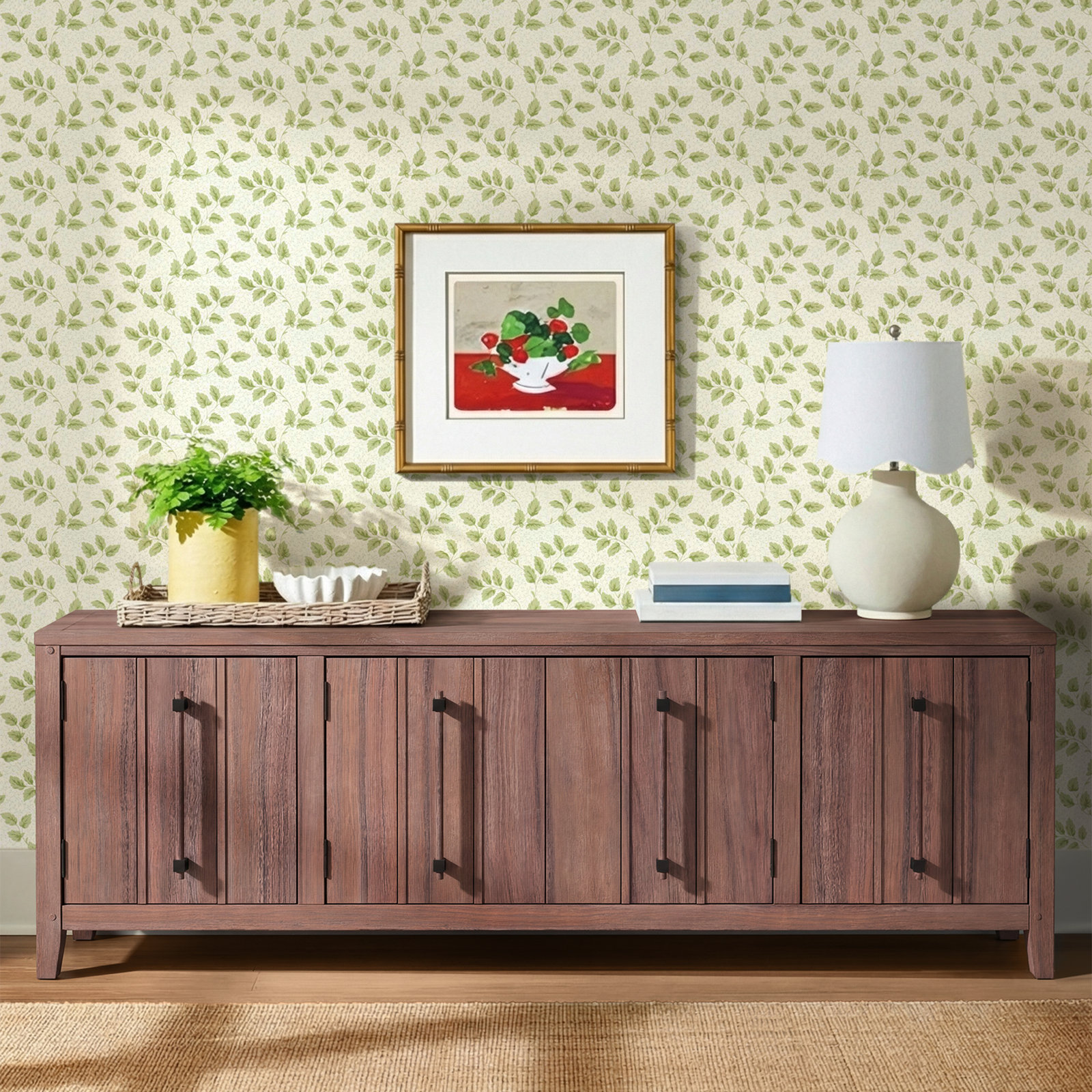 Radyah 80'' Media Console, Brown
