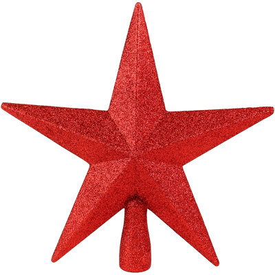 Glitter Star Tree Topper 