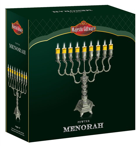 Menora étain