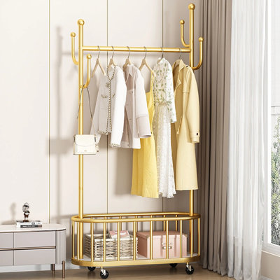 Portemanteau polyvalent et polyvalent pour la chambre à coucher, le couloir et plus encore - parfait pour suspendre des vêtements, des sacs et des serviettes
