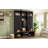 Harvest Farmhouse Hall Tree with Bench and Storage, Entryway Coat Rack with Cubbies and-130207789
