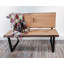 Base de table en acier brut 33,75 po-49971638