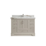 Alys 48'' Single Bathroom Vanity with Quartz Top