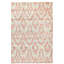 Hand-Knotted High-Quality Rust and Beige Area Rug