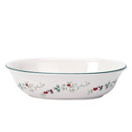 Pfaltzgraff Winterberry Oval Vegetable Bowl - White