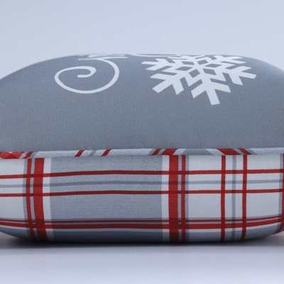 Outdoor Reversible Throw Pillow