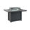 Donoma Rectangular Dining Fire Pit Table