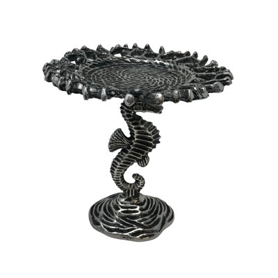 Seahorse Candle Plate