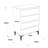 Roshaad 4 Drawer Storage Drawer-115217057