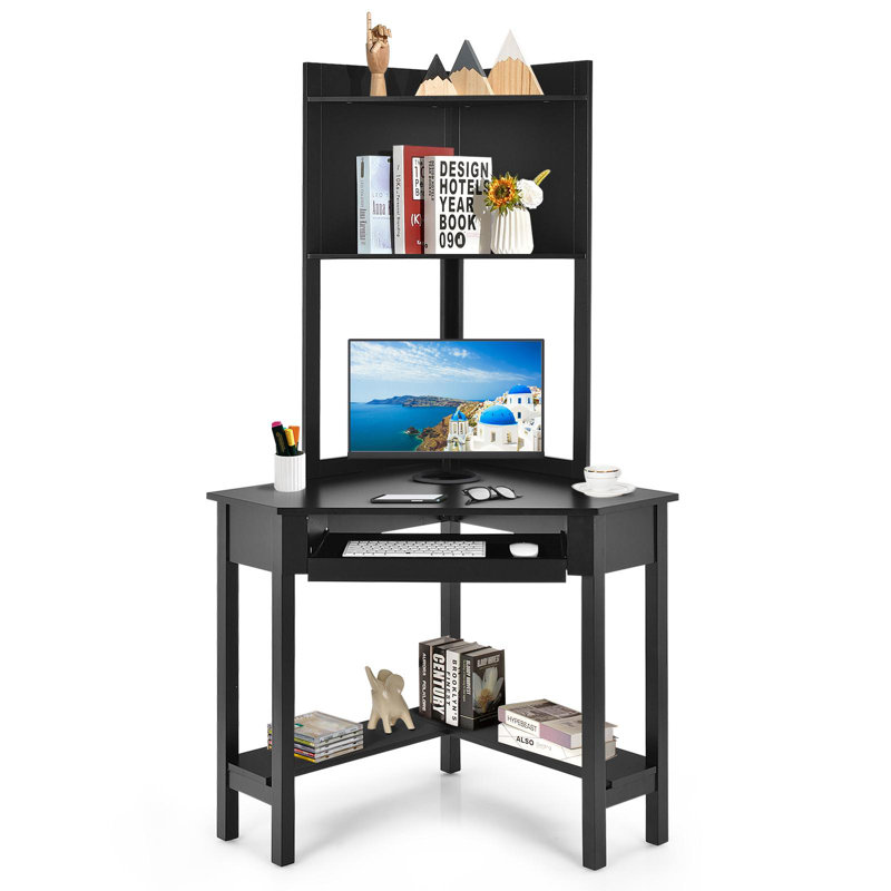 Bureau en coin avec rehausse Marymae