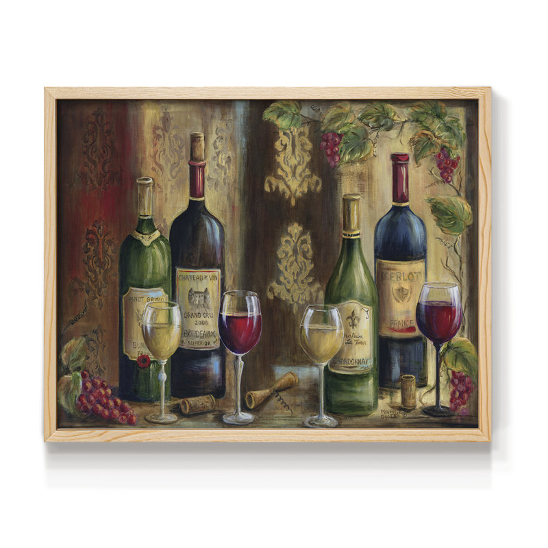Variété rétro - reproduction encadrée, H 8 po x l 10 po, Naturel