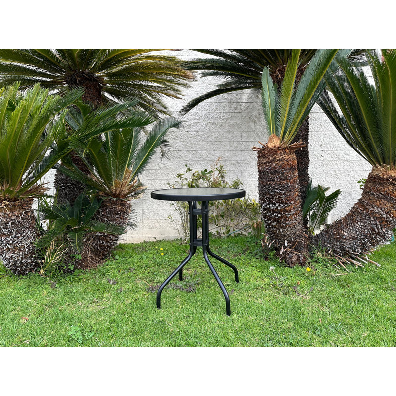 Table d'extérieur Keevah 24 L x 24 W