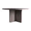 Axel Round Solid Wood Pedestal Dining Table