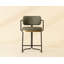 JALEN Upholstered Stool with Metal Frame