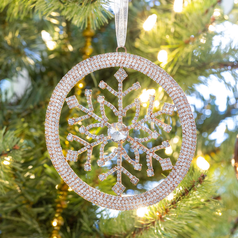Holiday Splendor 4'' Handmade Holiday Shaped Ornament