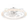 20-inch Led Ceiling Fans With Light Kit And Remote Control