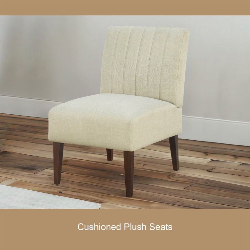 Tischa 29,5 de large, Tissu beige
