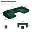 Canapé modulaire rembourré 16 pièces Soneson-1840294727