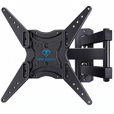 Support mural papillon à mouvement complet pour téléviseur et moniteur, compatible avec les téléviseurs de 26 à 60 pouces, VESA max. 400×400