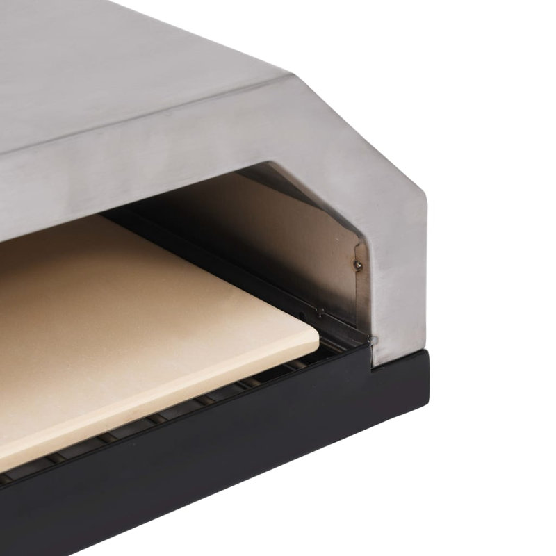 Sol 27 Outdoor Aarani Ceramic Free Standing Natural Gas Pizza Oven