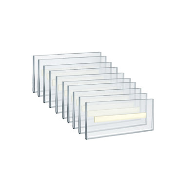 Self Adhesive Clear Acrylic Wall Sign Holder