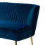Ensemble de salon configurable en velours 3 pièces Euclid-57367531